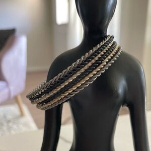 Women’s Braided Bangles Y2K 90s